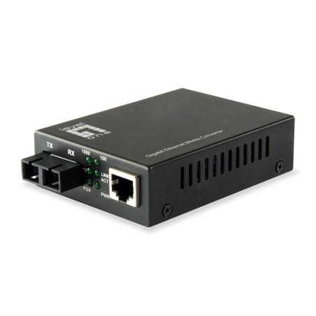 LevelOne GVT-2002 Fiber Media Converter - High-Speed Ethernet, Fast Ethernet & Gigabit Ethernet Solution - Reliable Performance,